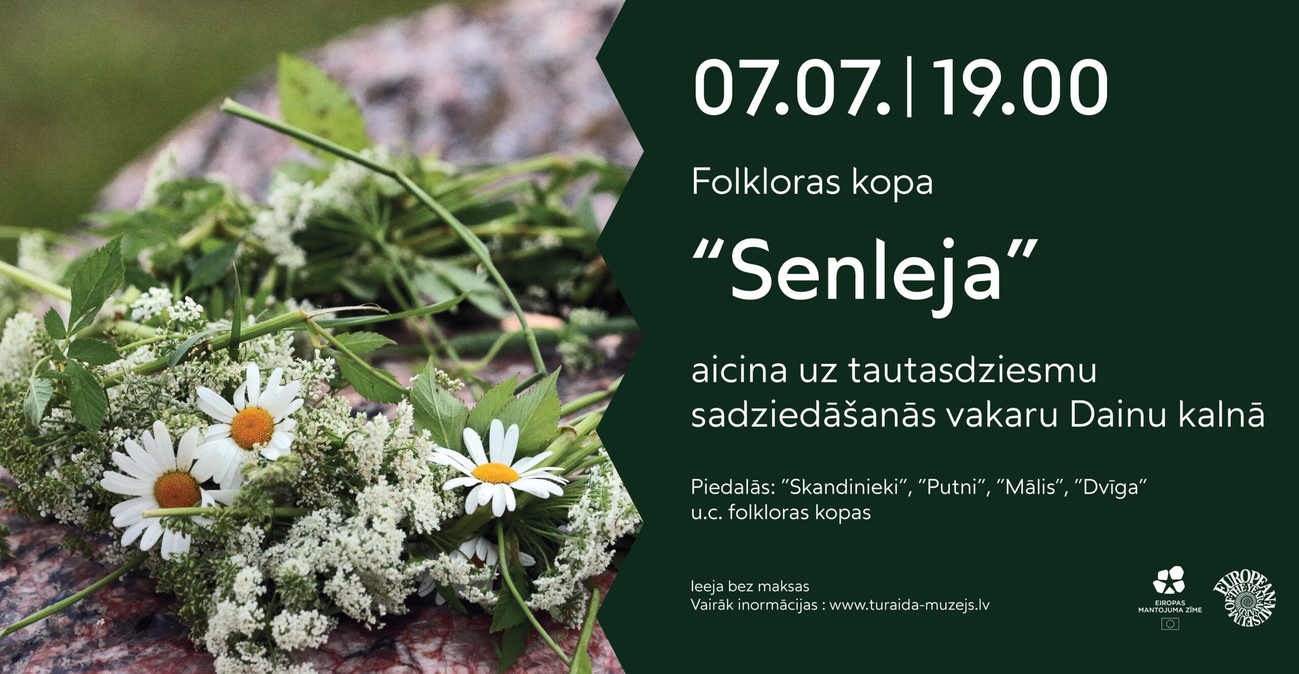 Sadziedāšanās vakars Dainu kalnā