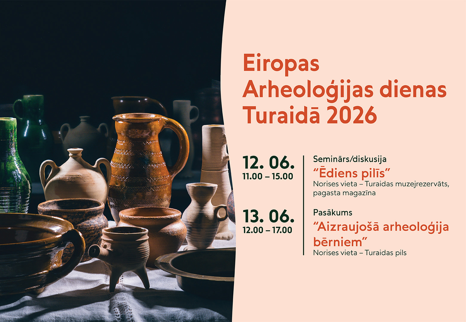 Eiropas Arheoloģijas dienas Turaidā